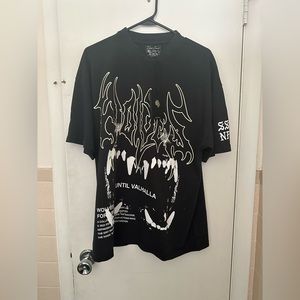 NORSE BLOOD THIRSTY "PREMIUM VINTAGE" OVERSIZED TEE